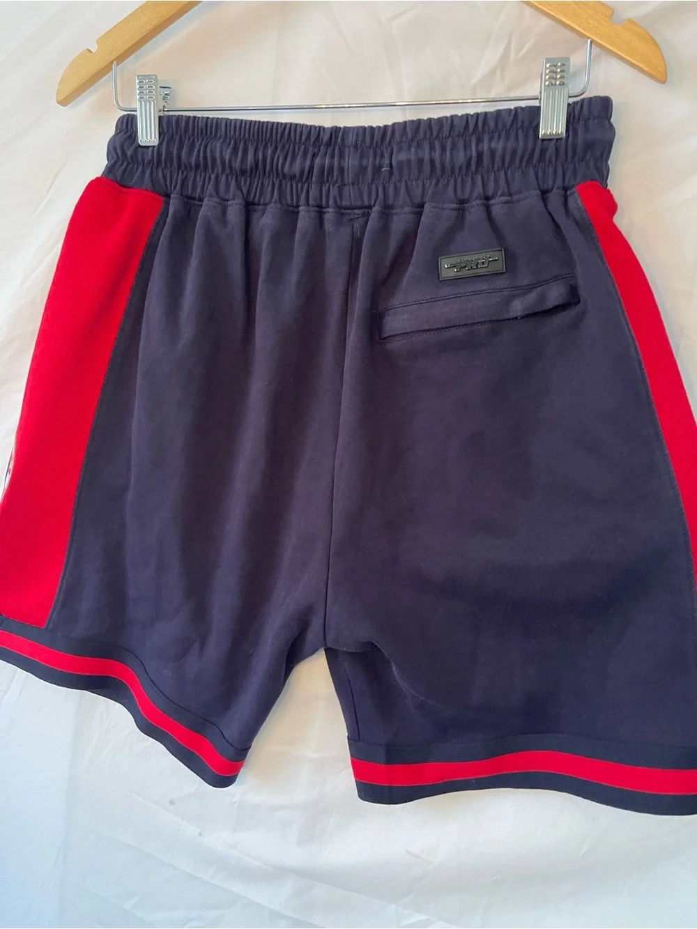 NBA Washington Wizards Black & Red Athletic Shorts